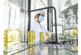 酒水灌裝生產線案例現場
